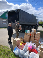Нерехтскими волонтёрами при поддержке администрации района отправлена ещё одна партия помощи бойцам на передовой в зоне СВО