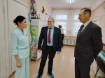 Глава Нерехтского района лично поздравил маленьких пациентов ЦРБ с Новым годом