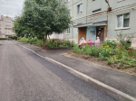 Дворовая территория на ул. Глазова в городе Нерехте преобразилась.