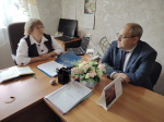 Глава района Р.Б. Гусев провёл рабочую встречу с директором Нерехтского политехнического техникума